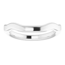 Charger l'image dans la galerie, Sterling Silver Band for 11 mm Cushion Ring

