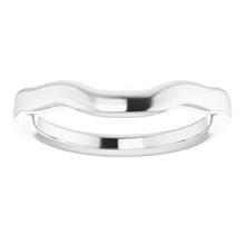 Charger l'image dans la galerie, Sterling Silver Band for 7x5 mm Emerald Ring
