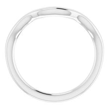 Charger l'image dans la galerie, Sterling Silver Band for 8x6 mm Emerald Ring
