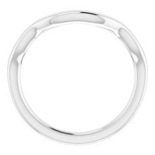 Charger l'image dans la galerie, Sterling Silver Band for 11x9 mm Emerald Ring
