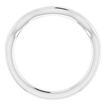 Charger l&#39;image dans la galerie, Sterling Silver Band for 6 mm Square Ring
