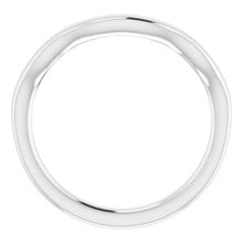 Charger l&#39;image dans la galerie, Sterling Silver Band for 7 mm Square Ring
