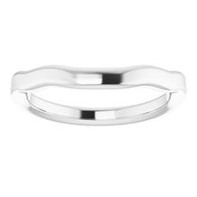 Charger l&#39;image dans la galerie, Sterling Silver Band for 6.5 mm Square Ring
