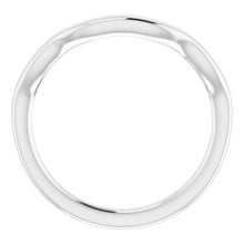 Charger l'image dans la galerie, Sterling Silver Band for 9 mm Square Ring
