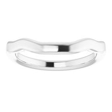 Charger l'image dans la galerie, Sterling Silver Band for 9 mm Square Ring
