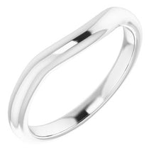 Load image into Gallery viewer, Sterling Silver Band for 8.2 mm Round Ring
