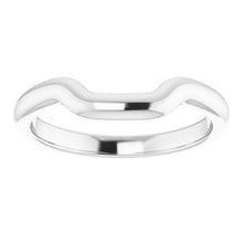 Load image into Gallery viewer, Sterling Silver Band for 9x7 mm Emerald Ring
