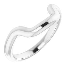 Load image into Gallery viewer, Sterling Silver Band for 15x11 mm Emerald Ring
