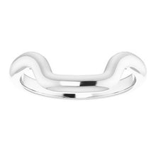 Load image into Gallery viewer, Sterling Silver Band for 15x11 mm Emerald Ring
