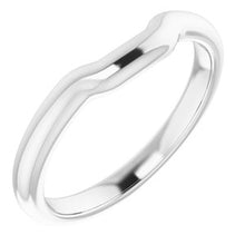 Load image into Gallery viewer, Sterling Silver Band for 6x4 mm Emerald Ring
