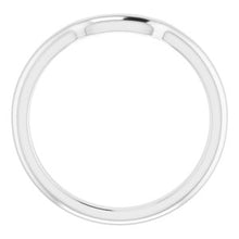 Load image into Gallery viewer, Sterling Silver Band for 6x4 mm Emerald Ring

