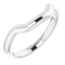 Load image into Gallery viewer, Sterling Silver Band for 15 mm Cushion Ring

