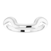 Load image into Gallery viewer, Sterling Silver Band for 14x10 mm Emerald Ring
