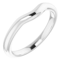 Load image into Gallery viewer, Sterling Silver Band for 5x5 mm Heart Ring
