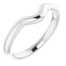 Load image into Gallery viewer, Sterling Silver Band for 7x5 mm Pear Ring
