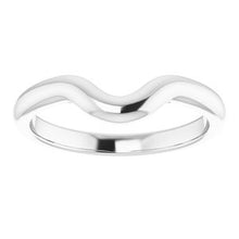 Load image into Gallery viewer, Sterling Silver Band for 8x6 mm Pear Ring
