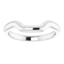 Load image into Gallery viewer, Sterling Silver Band for 10x8 mm Emerald Ring
