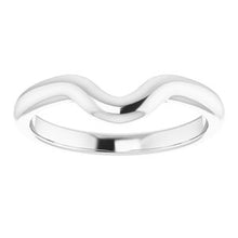 Load image into Gallery viewer, Sterling Silver Band for 8x5 mm Pear Ring
