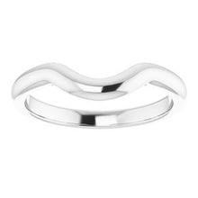 Load image into Gallery viewer, Sterling Silver Band for 9x9 mm Heart Ring
