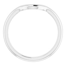 Load image into Gallery viewer, Sterling Silver Band for 9x6 mm Pear Ring
