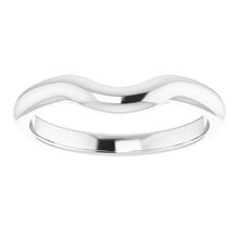 Load image into Gallery viewer, Sterling Silver Band for 7x7 mm Heart Ring
