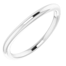 Charger l'image dans la galerie, Sterling Silver Band for 11 mm Round Ring
