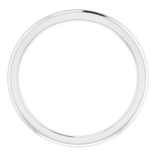 Charger l'image dans la galerie, Sterling Silver Band for 9 mm Cushion Ring
