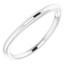 Charger l'image dans la galerie, Sterling Silver Band for 15 mm Cushion Ring
