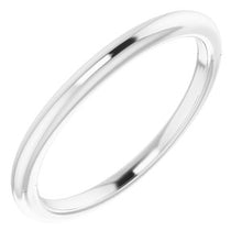 Charger l'image dans la galerie, Sterling Silver Band for 5x3 mm Emerald Ring

