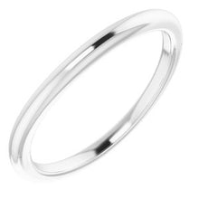 Charger l&#39;image dans la galerie, Sterling Silver Band for 7x5 mm Emerald Ring
