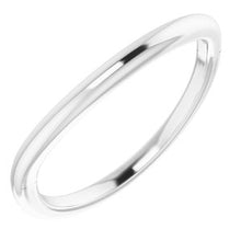 Load image into Gallery viewer, Sterling Silver Band for 14x10 mm Emerald Ring
