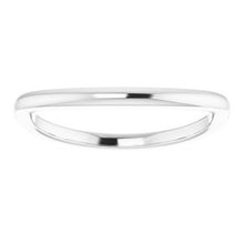 Load image into Gallery viewer, Sterling Silver Band for 15x11 mm Emerald Ring
