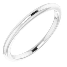 Charger l'image dans la galerie, Sterling Silver Band for 5.5 mm Square Ring
