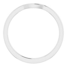 Charger l'image dans la galerie, Sterling Silver Band for 8 x 8 mm Cushion
