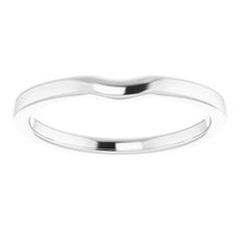 Charger l'image dans la galerie, Sterling Silver Band for 7 x 7 mm Cushion
