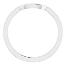 Load image into Gallery viewer, Sterling Silver Band for 10 x 10 mm Cushion
