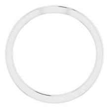 Charger l'image dans la galerie, Sterling Silver Band for 6 x 6 mm Square
