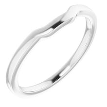 Charger l'image dans la galerie, Sterling Silver Band for 8 x 8 mm Square
