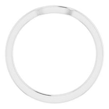Charger l'image dans la galerie, Sterling Silver Band for 7 x 7 mm Square
