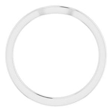 Charger l'image dans la galerie, Sterling Silver Band for 6.5 x 6.5 mm Square
