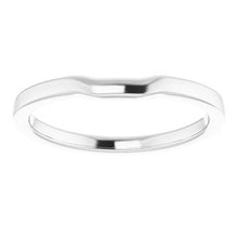 Charger l'image dans la galerie, Sterling Silver Band for 6.5 x 6.5 mm Square
