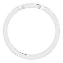 Load image into Gallery viewer, Sterling Silver Band for 9 x 9 mm Square
