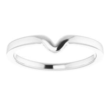 Charger l'image dans la galerie, Sterling Silver Band for 9 x 4.5 mm Marquise

