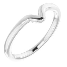 Load image into Gallery viewer, Sterling Silver Band for 10 x 5 mm Marquise
