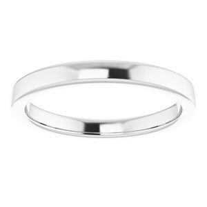 Sterling Silver Band for 4.8 mm Round