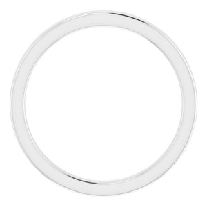 Sterling Silver Band for 6.5 mm Round