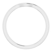 Load image into Gallery viewer, Sterling Silver Band for 10 x 8 mm Oval
