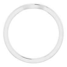 Load image into Gallery viewer, Sterling Silver Band for 12 x 10 mm Oval
