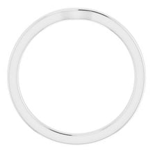 Load image into Gallery viewer, Sterling Silver Band for 8 x 6 mm Oval
