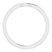 Load image into Gallery viewer, Sterling Silver Band for 9 x 7 mm Oval

